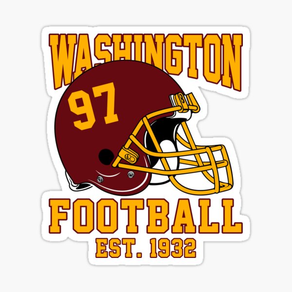 Washington Football Team Sticker for Sale by Dmitri Morari