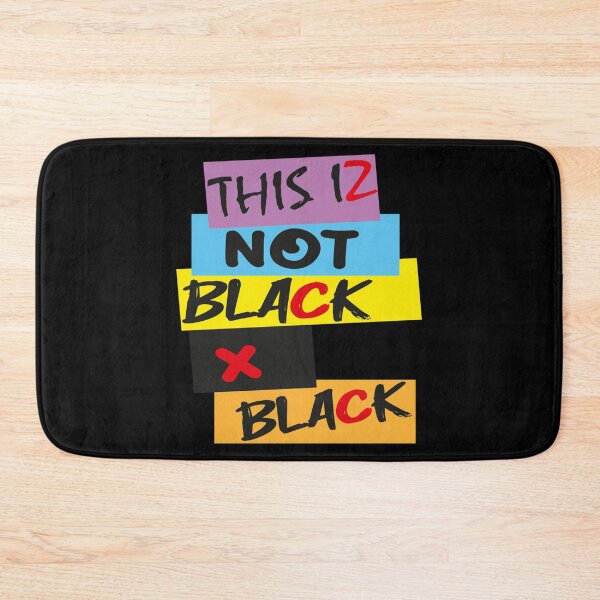 Item preview, THIS IS_NT BLACK COOL DESIGN designed and sold by PencilPassionDe.