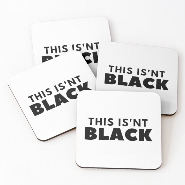 Item preview, This Is_nt Black designed and sold by PencilPassionDe.