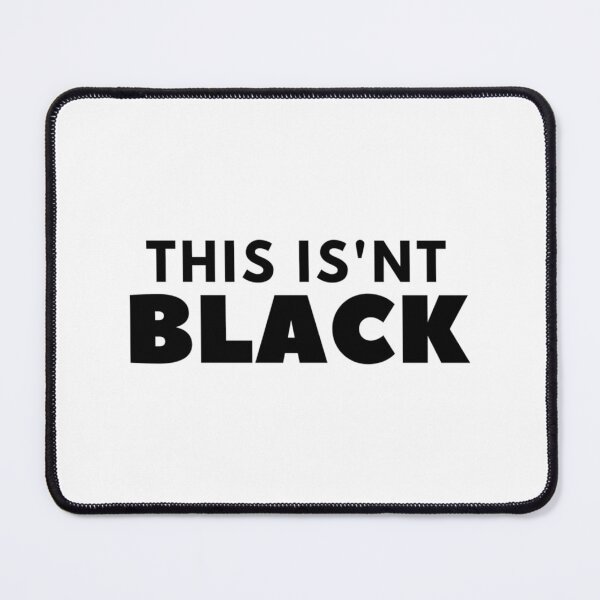 Item preview, This Is_nt Black designed and sold by PencilPassionDe.