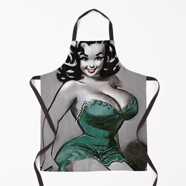 Item preview, Green Pinup Girl designed and sold by cutestpinups.