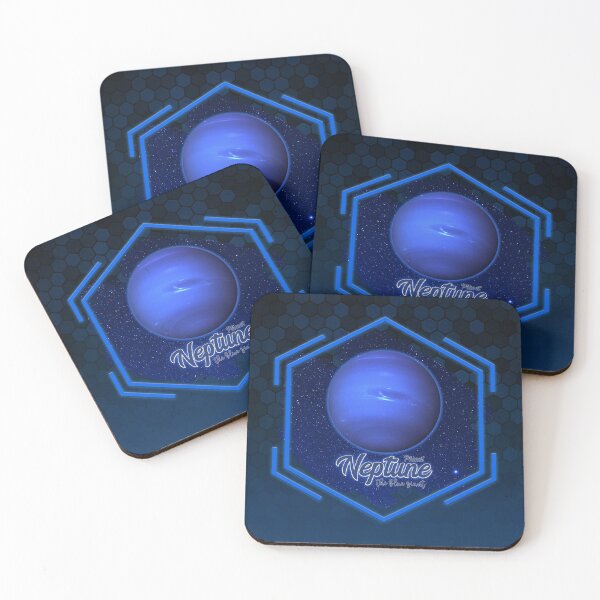 Item preview, Planet Neptune Artwork for Astronomy Lovers  designed and sold by DaVinciFeather.