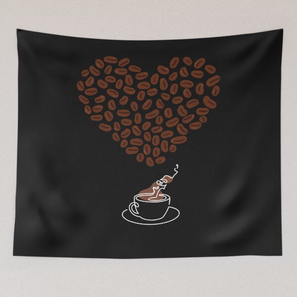 Item preview, Coffee Heart - Love to Cafe designed and sold by ChrisFeil.