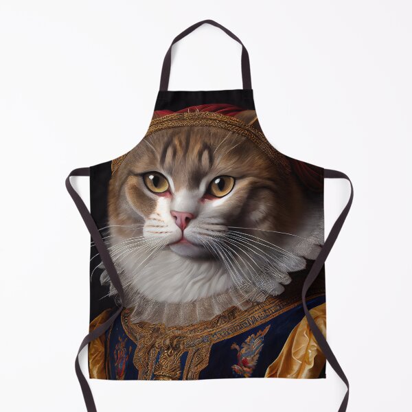 Item preview, Sokoke Cat Breed Portrait Royal Renaissance Animal Painting designed and sold by Nalaxation.