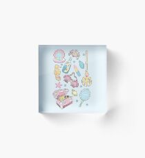 Mermaid Vibes Acrylic Block