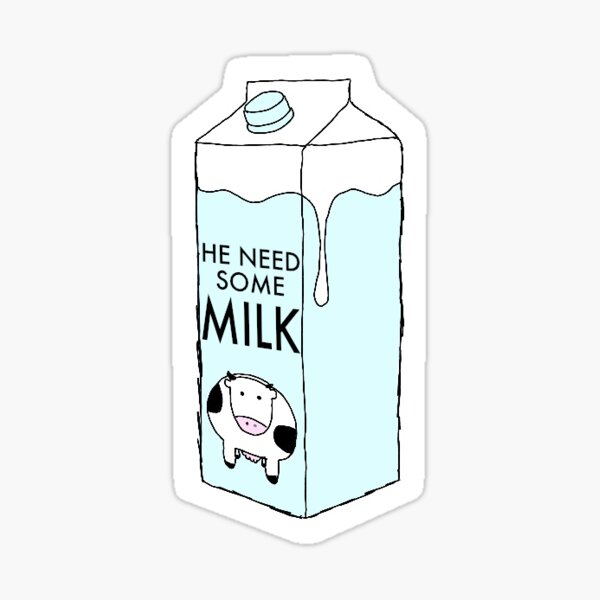 Get some milk. Стикеры молоко. Идеи для наклеек молоко. Наклейки Милк. Стикеры Милк.