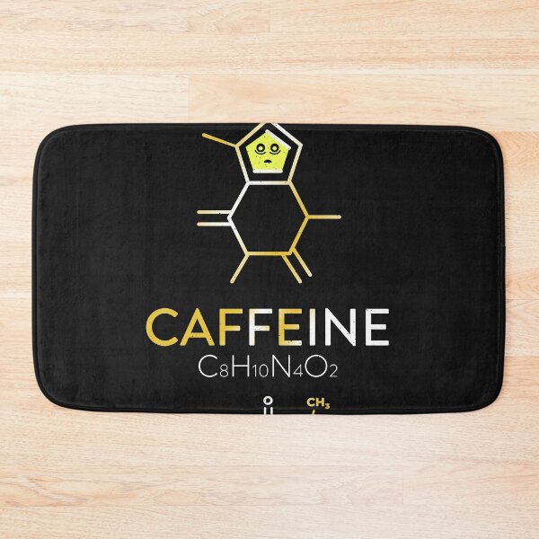 Item preview, Caffeine molecule - coffee chemistry designed and sold by ChrisFeil.