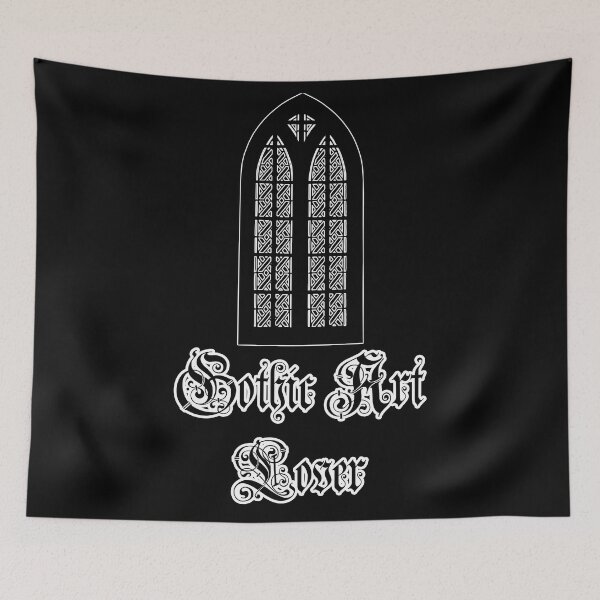 Item preview, 'Church Window' Gothic Art Lover Design - Retro Illustration Design for T-shirts, mugs, phone cases and other accessories designed and sold by Ridiculam Toga.