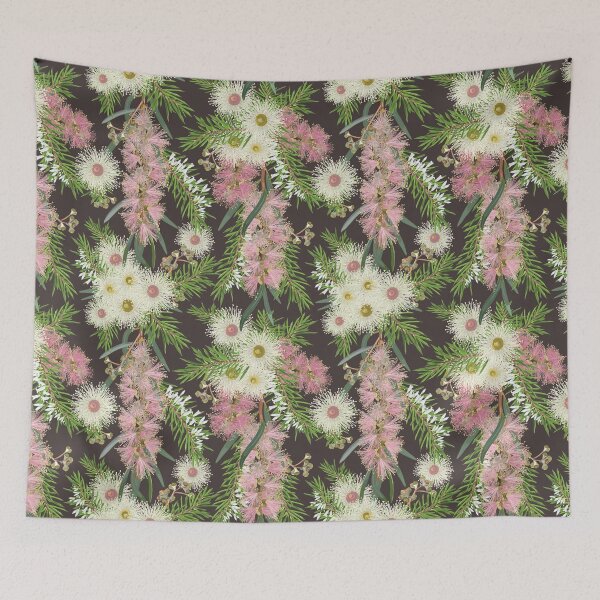 Item preview, Bottlebrush Country Garden designed and sold by Sketchbook Designs.