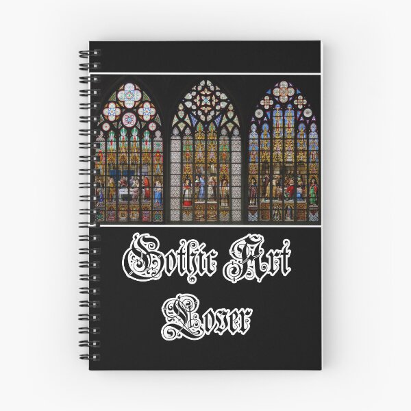Item preview, 'Stained Glass' Gothic Art Lover Design - Retro Illustration Design for T-shirts, mugs, phone cases and other accessories designed and sold by Ridiculam Toga.