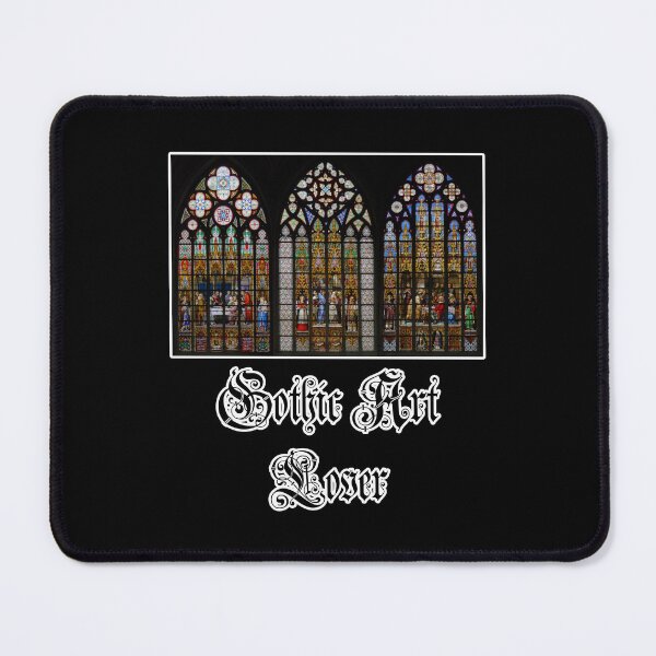 Item preview, 'Stained Glass' Gothic Art Lover Design - Retro Illustration Design for T-shirts, mugs, phone cases and other accessories designed and sold by Ridiculam Toga.