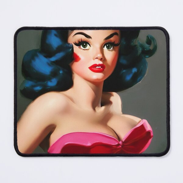 Item preview, Scarlet Dress Pinup Girl designed and sold by cutestpinups.
