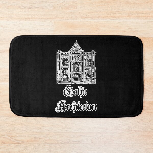 Item preview, 'Goth Cathedral' Gothic Architecture Design - Retro Illustration Design for T-shirts, mugs, phone cases and other accessories designed and sold by Ridiculam Toga.