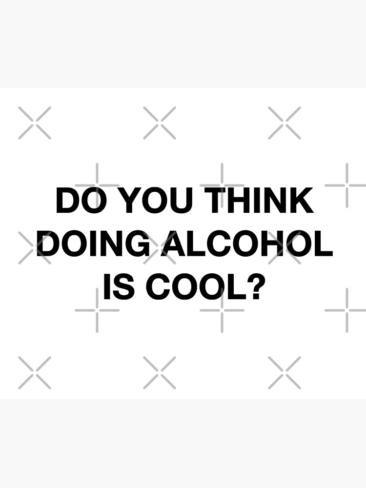 Thumbnail 3 of 3, Tapestry, Do you think doing alcohol is cool? The Office Quote designed and sold by aterkaderk.