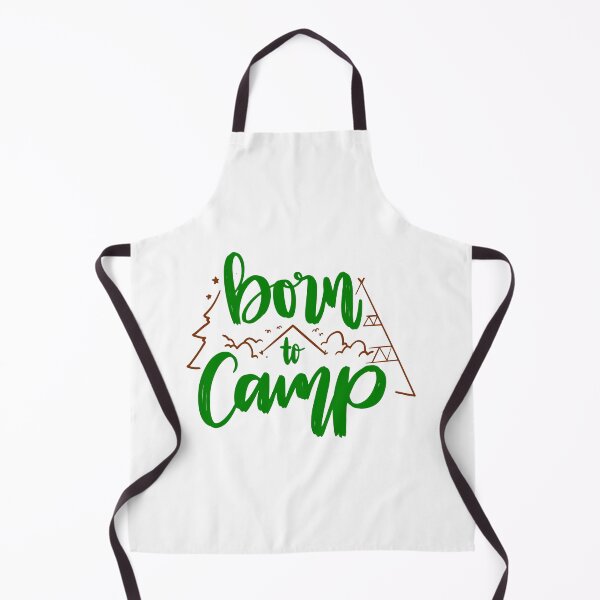 Item preview, Born to Camp - Green quotes and brown designs designed and sold by jwebmarket.