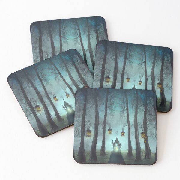 Item preview, Lost in the Woods - lost, woods, forest, trees, enchanted, magic designed and sold by majnate.