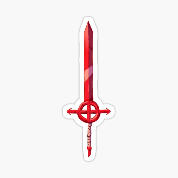 Demon Blood Sword Stickers for Sale  Redbubble