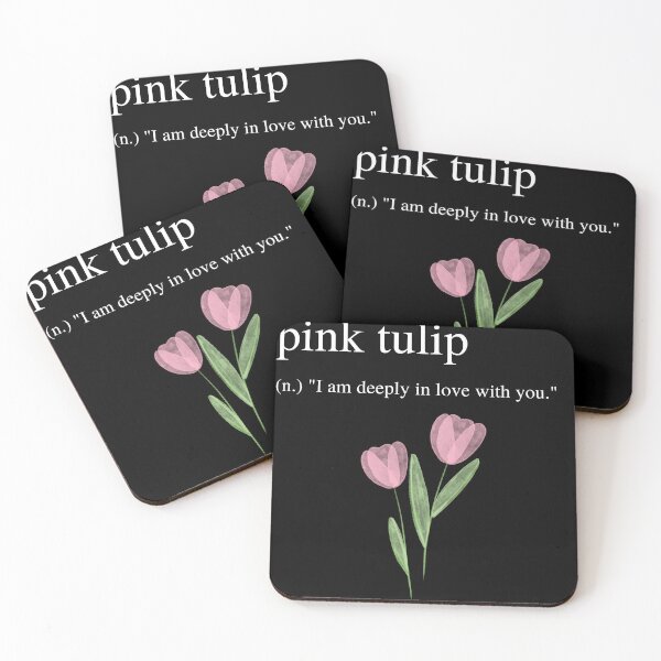 Aperçu de l'œuvre Tulipe Rose Signification - Amour Profond - Signification de Tulipe Rose créée et vendue par UniqqFactory.