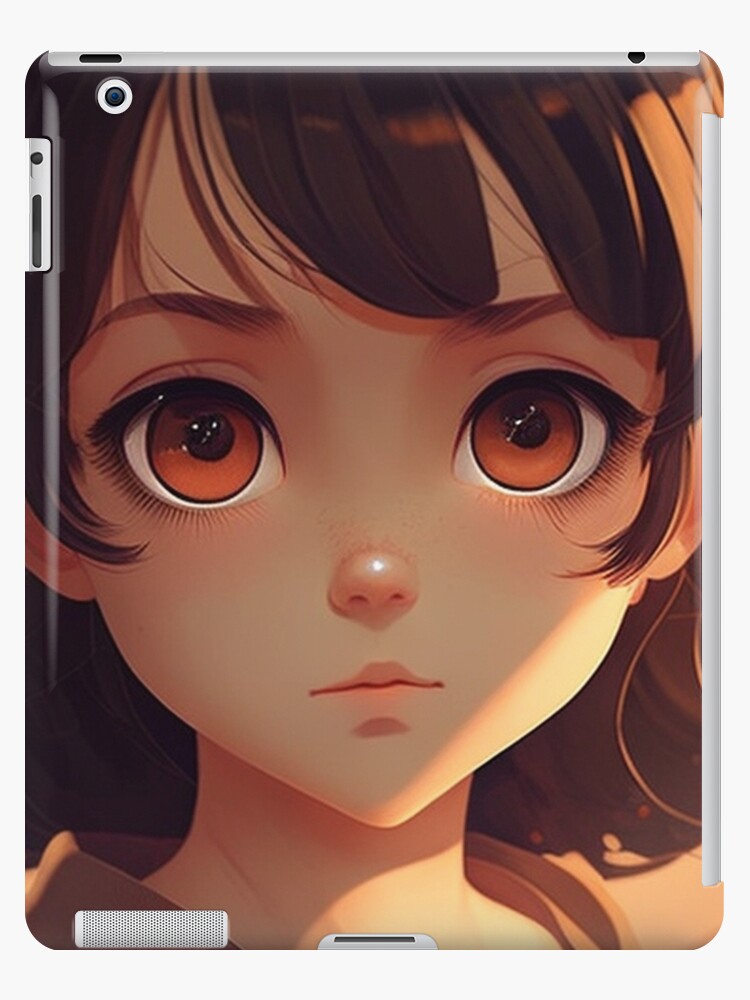 kawaii anime girl | iPad Case & Skin