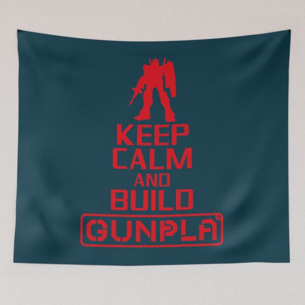 Item preview, Keep Calm and Build Gunpla  designed and sold by cleverring3.