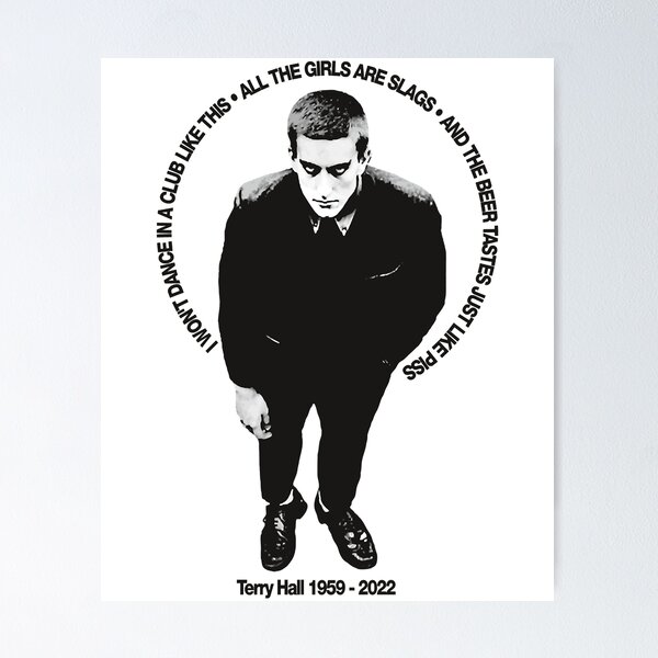 Item preview, Terry Hall 1959 - 2022 designed and sold by AduhMamaes.