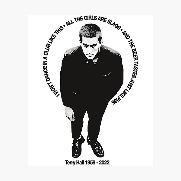 Item preview, Terry Hall 1959 - 2022 designed and sold by AduhMamaes.