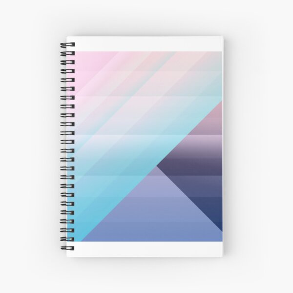 Item preview, Modern Geometric Pink Blue Gradient Color Blocks Fitted Scoop  designed and sold by outsickme3.