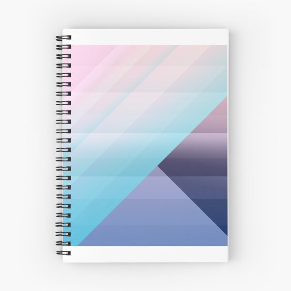 Item preview, Modern Geometric Pink Blue Gradient Color Blocks Fitted Scoop  designed and sold by outsickme3.