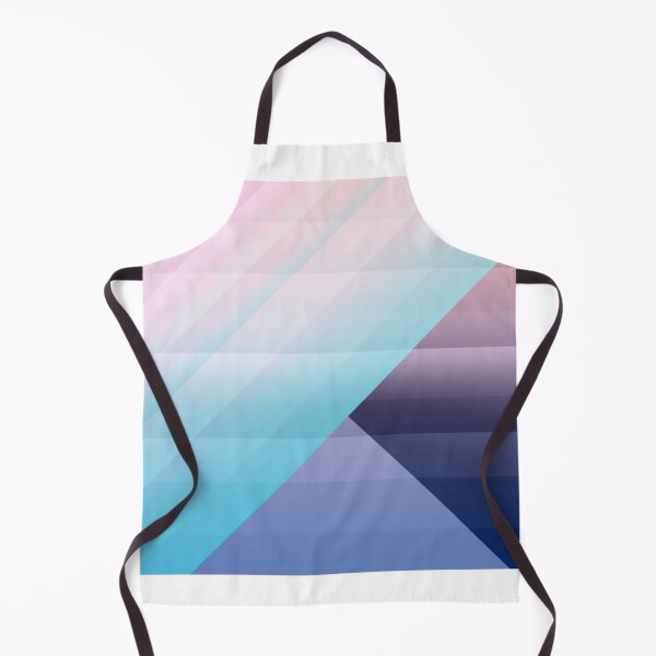 Item preview, Modern Geometric Pink Blue Gradient Color Blocks Fitted Scoop  designed and sold by outsickme3.