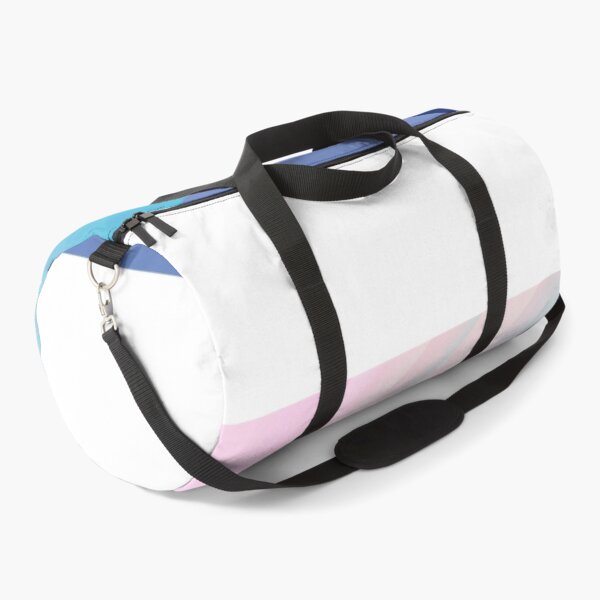 Item preview, Modern Geometric Pink Blue Gradient Color Blocks Fitted Scoop designed and sold by outsickme3.