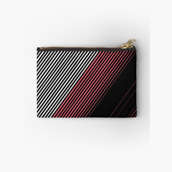 Item preview, Modern Red White and Black Stripes Pattern Fitted Scoop  designed and sold by outsickme3.