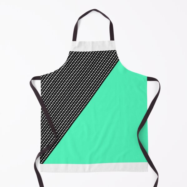 Item preview, Modern Teal and Black Checked Striped Color Block   designed and sold by outsickme3.