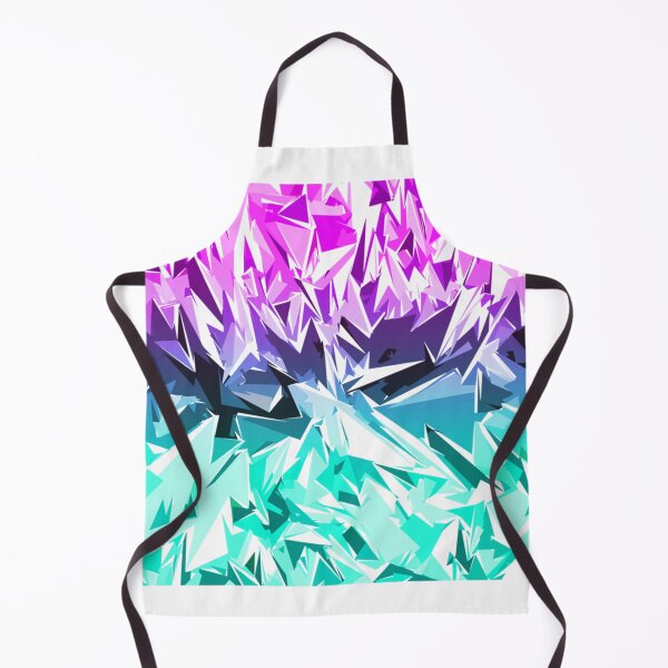Item preview, Modern Trendy Purple and Teal Fractal Geo   designed and sold by outsickme3.