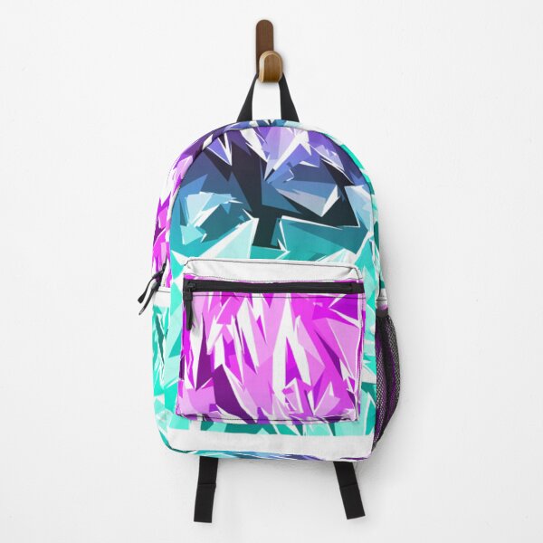 Item preview, Modern Trendy Purple and Teal Fractal Geo   designed and sold by outsickme3.
