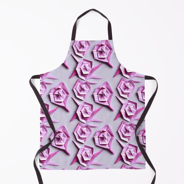 Item preview, More Pink Paper Flowers - Seamless Pattern designed and sold by Chubuter.