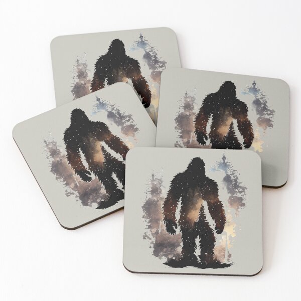 Item preview, Sasquatch Stands Tall! Cryptids, Creatures & Big Foot! Such is Life on the Mountain designed and sold by WhitePinesVale.