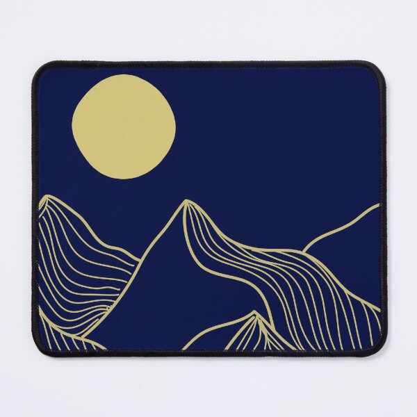 Item preview, Moon over the mountains designed and sold by in-the-mountain.