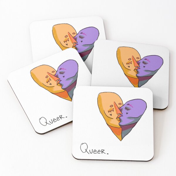 Item preview, queer love designed and sold by gayliott.