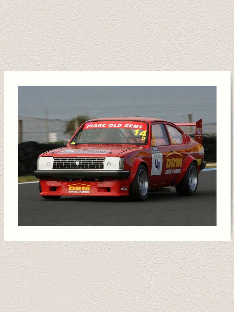 Alternate view of Racing Red Gem Art Print