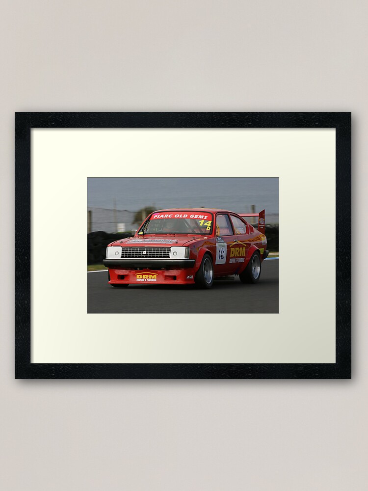 Alternate view of Racing Red Gem Framed Art Print