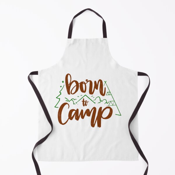 Item preview, Born to Camp - Brown quotes and green designs designed and sold by jwebmarket.