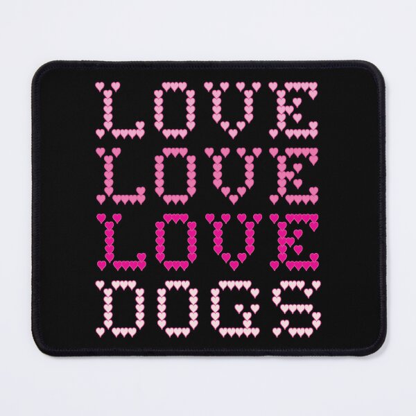 Item preview, Love Love Love Dogs designed and sold by Tanya Mihe.