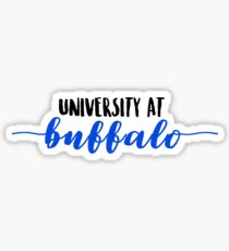 Universität am Büffel Sticker