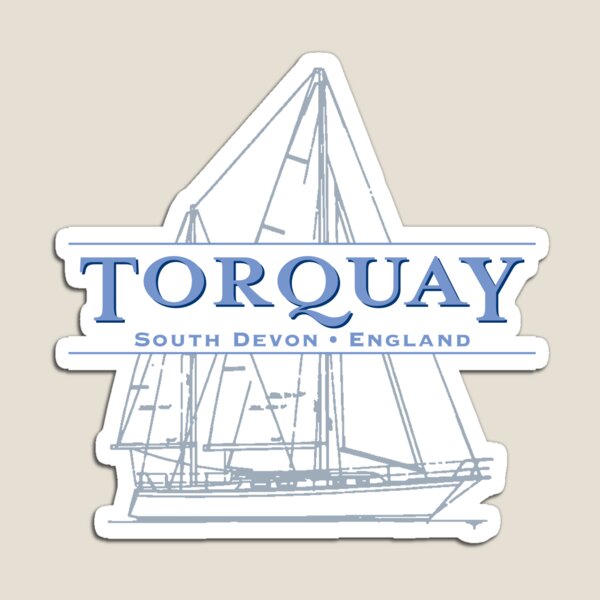 Torquay Sailboat Magnet