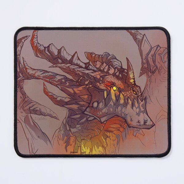 Item preview, Deathwing Aspect of Death Black Dragon v2.0 designed and sold by JulieColibri.