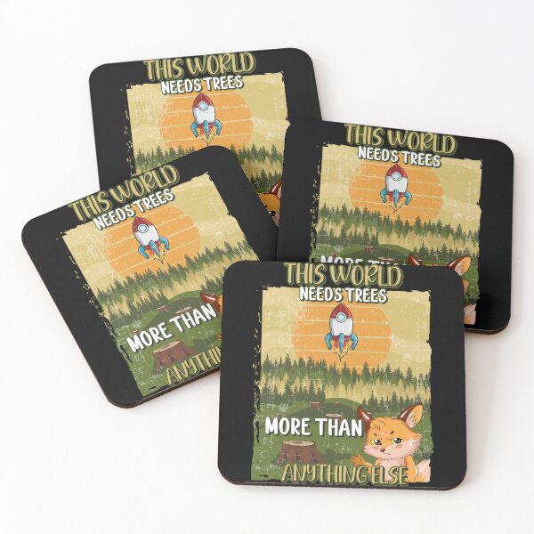 Item preview, THIS WORLD NEED TREES MORE THAN ANYTHING ELSE designed and sold by HomeCoquette.
