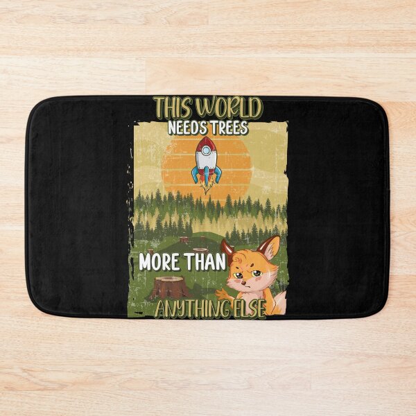 Item preview, THIS WORLD NEED TREES MORE THAN ANYTHING ELSE designed and sold by HomeCoquette.