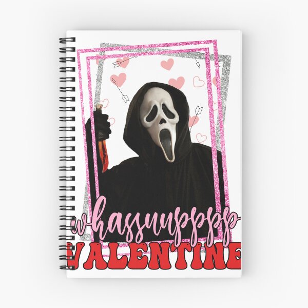 Item preview, Valentine's Day Horror Character Scream Ghostface Whassssuuppp Valentine  designed and sold by kathymid47c9.