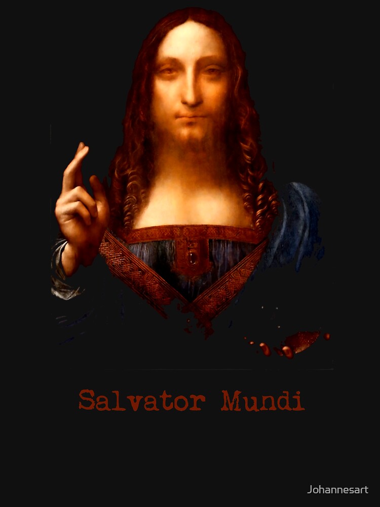 salvator mundi t shirt