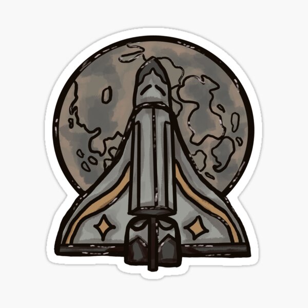 TLOU Space Badge Sticker for Sale by Vane Rios